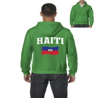- Muška dukserica pulover sa punim zip - Haiti