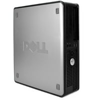 Obnovljen Dell Optiple Desktop računar 3. GHz Core Duo Tower PC, 6GB, 128GB SSD, Windows Home