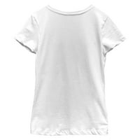 Lotus Galaxy Girls White Graphic Tee - Dizajn ljudi XS