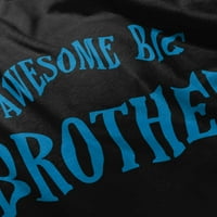 Awesome Big Brother Slatka braća za mlade Majica Tee Boys novorođenčad Brisco Brends 24m