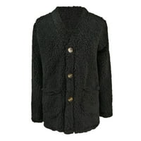 Pimfylm Cardigan ljetni pamučni kaput za žene Black XL