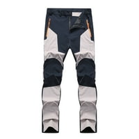 Kakina s hlače za muškarce čišćenje snijega moda vodootporna muška radna odjeća tanke ravne pantalone za noge