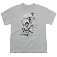 Bruce Lee - u pokretu - Mladi majica kratkih rukava - srednja