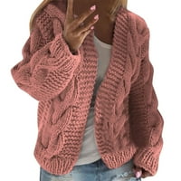 Ženski džemperi i kardigani dame džemper sa kaputima Kardni kaput krupne džemper
