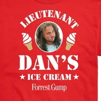 Forrest Gump - Poručniče Dans Ices krema - Muška grafička majica kratkih rukava