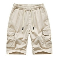 CLLIOS muške kratke hlače opuštene fit multi džepove kratke hlače za borbene kratke hlače Ljetna radna