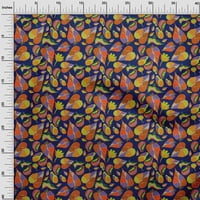 Onuone pamučne kambrične plave tkanine apstraktni cvjetni šivaći zanatske projekte Tkanini otisci sa