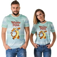 Disney Winnie Bear Muška posada Thirts Thirts Comfort Crewneck T majica Rođendan Božićni poklon za dječake i Day Digelvenov Day Poklon, Day Day Day, Božićni poklon, novogodišnji poklon