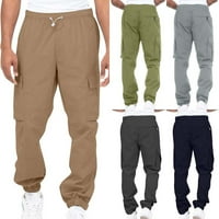 Muškarci Teška težina CrckString Ležerne prilike sa labavim džepom Jogging Sportske hlače pantalone