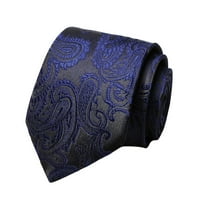 CXDA Business Tie Podesiva čvrsta pričvršćivanje vez lagane mladoženje kravata ukrasna multi stilova