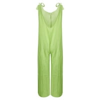 SOAISHEXZC Jumpsuits za žene Lood Wideng Long Hlače Hlače za kombinezon Summer Romper Ležerne prilike