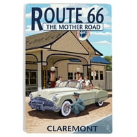 Claremont, Kalifornija, Route 66, Servisna stanica