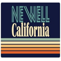 Newell California Frižider Magnet Retro Design