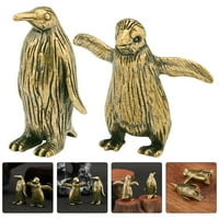 Mali pingvin metal pingvin ukras mini mesing ukras mesing pingvin figurica