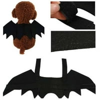 Krila Zardwill Bat Vampire Crna slatka fantastična oblačenja Halloween Pet Cat kostim