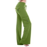 CLlios joga hlače za žene plus veličine nogu atletika visoke struk hlače Stretch Tummy Control pantalone