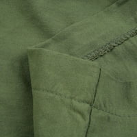 Xiuh Womens Dukset Ležerne prilike Bermuda Hlače Elastične struke pamučne kratke hlače sa džepovima