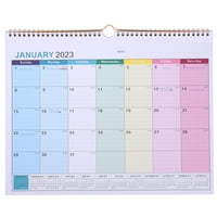Delikatni planner engleski kalendar Creative agenda Kalendar za kućnu kancelariju