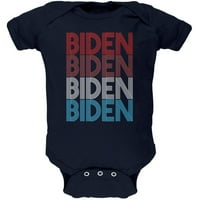 Izborni Joe predsjednik Biden Vintage Style Mekana beba Jedna crna 12- m