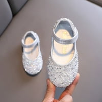 Leey-World Toddler Cipele modne proljeće i ljetne dječje plesne cipele Djevojke haljina pokazuju princeze cipele okrugli toe biserni rinestone