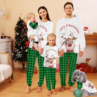 Božićne pidžame za porodicu, baby božićni pidžamischristmas pjs za parove