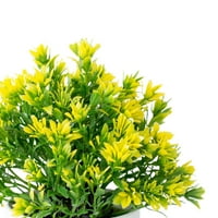 Yirtree umjetno cvijeće Vanjsko lažno cvijeće za ukras Otporni na UV neotplatilac Ne Fade Fau Plastične