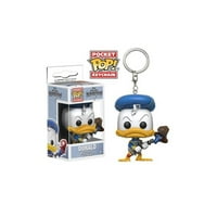 Funkoo Pocket Keychain-Kingdom Hearts - Donald Vinil Figura Kolekcionalna igračka Nova Pop!