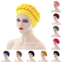 Bluethy Turban Cap Clower pletenice za glavu Lightweight Twist Headwrap Party Pribor