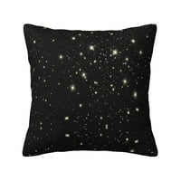 Dekorativni jastuk za bacanje naveza noćne zvijezde Starry Sky Couch kauč Dekorativni pleteni jastuci za dnevnu sobu Farmhouse 16 x16