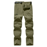 CLLios muške odvojene hlače za punjenje Elastične vanjske planinarske hlače Sportske hlače i hlače pantalone