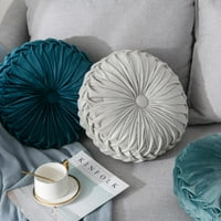 Modni super europski luksuzni baršunasti bacanje jastuka jastuk okrugli tkanini ručno rađeni jastuk