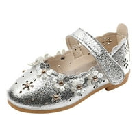 Djevojke sandale cipele cvjetne cipele šuplje cvijeće cipele sandale meke jedine princeze sandale veličine 24