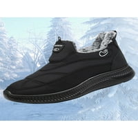 Kesitin muškarci Neklizajuće cipele s ravnim snegom Ležerne prilike Comple Boot lagana plišana obuća