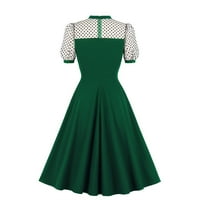 Ženske haljine vintage polka dot1950s retro rockabilly maturska haljina 1950S a-line koktel zabava za