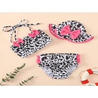 Amiliee Toddler Baby Girl Childs Kidsuit set za kupaći kostimi Bikini Ljetni kupaći kostimi TOH kratke