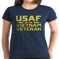 Cafepress - USAF Vijetnamski veteran - Ženska tamna majica