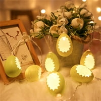 Početna i kuhinjski materijal Čišćenje Uskršnje jaja žičana žica svjetla LED baterija Osvetljena lampica