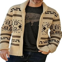 Haite Muns Cardigan džemper dugih rukava patelica sa zatvaračem Jakna sa zatvaračem Travel Cardigans Winter Rever Khaki M