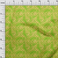 Onuone pamuk poplin twill zelena tkanina Batik haljina materijala od tkanine za ispis tkanine od dvorišta