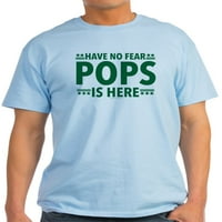 Cafepress - Pops je ovdje majica - lagana majica - CP