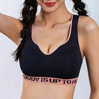 Ženske grudnjake Udobne plus veličine Žene Ležerne prilike velike veličine Yoga Fitness Sports Back