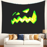 Halloween Tapistry, zid viseći bundevu lampicu BIT vrana mrtvo drveni zid viseći tapiserija, za spavaću sobu dnevni boravak College Dorm Home ured poster GTYHTY, # 136