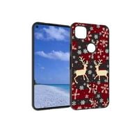 Penguin-Penguins-Design-Crno-crno-bijelo-print - Telefonska futrola za telefon 4A 4G za žene Muškarci Pokloni, Mekani silikonski stil Poklopni otporan na udarce - Penguin-Penguins-Dizajn-crno-bijelo-print- Crno-crno-bijelo-print