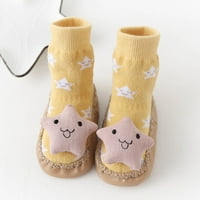 Leey-World Toddler Cipele Slatka djeca cipele za djecu i zimske dječake i djevojke Podne čarape cipele ravne dno ne klizne dječake Veličina cipela