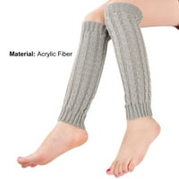 Topli za par nogu koji nose prozračne žene djevojke kabele-pletene noge toplije za svakodnevno nošenje partijskih sportova