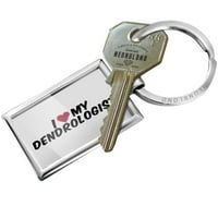 Keychain I Heart volim mog dendrologa