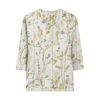 Ruhove košulje Žene Ležerne prilike ljetne vrhove Trendi Dressy Bluzes Jesen modni slatki teški posadni