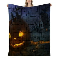 Halloween Dekorativni pokrivač s bobeom-patbola za Halloween Uskrs, 218