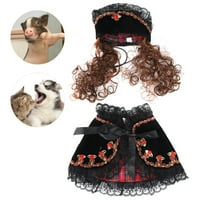 CAT odjeća, CAT odjeća za mačke samo mačji kostim za štenad za mačke pf crna l