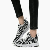 Zebra Ispis uzorak ženske casual cipele